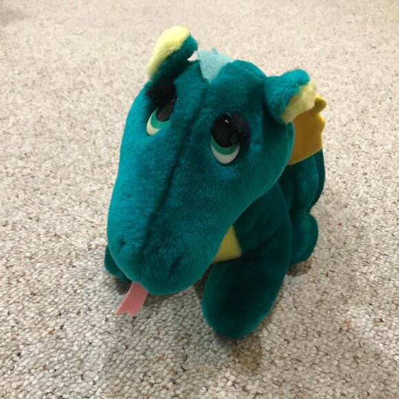 Fun Farm Dakin 1987 Vintage Puff The Magic Dragon 16" Stuffed Plush Toy - Picture 3 of 6